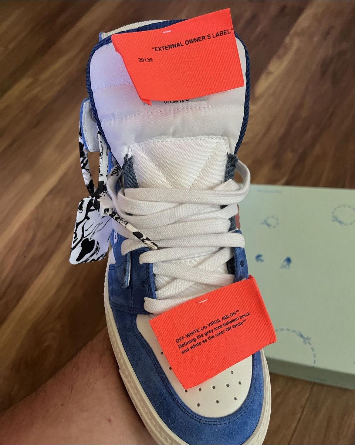 Off-White Court 3.0 Blue